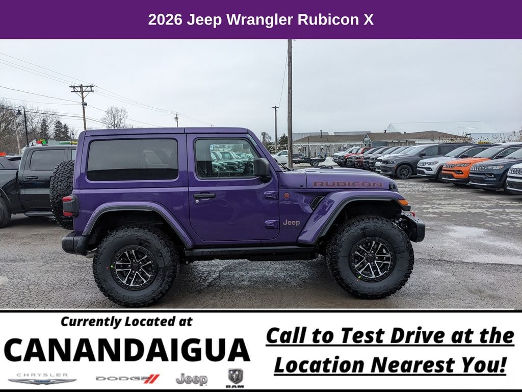New 2026 Jeep Wrangler Rubicon X Sport Utility