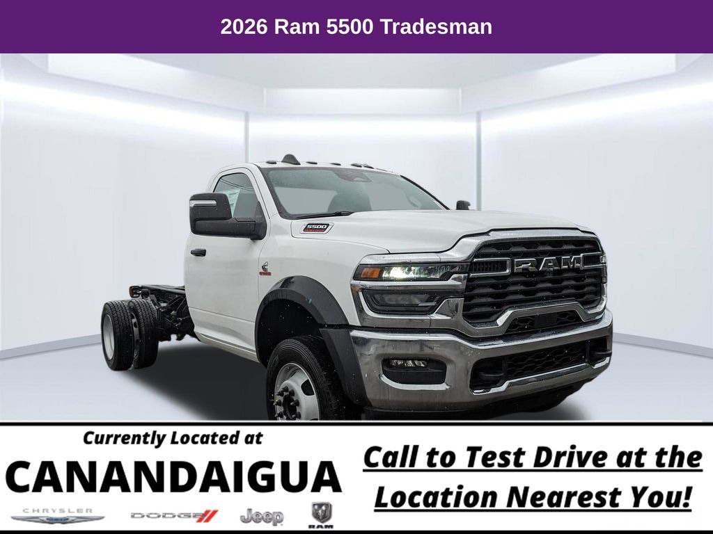 New 2026 Ram 5500HD Tradesman Pickup