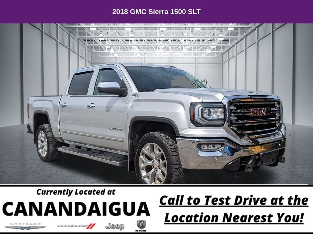 Used 2018 GMC Sierra 1500 SLT Truck Crew Cab