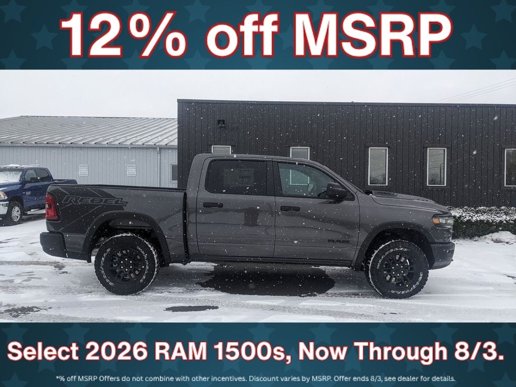 New 2026 Ram 1500 Rebel Pickup