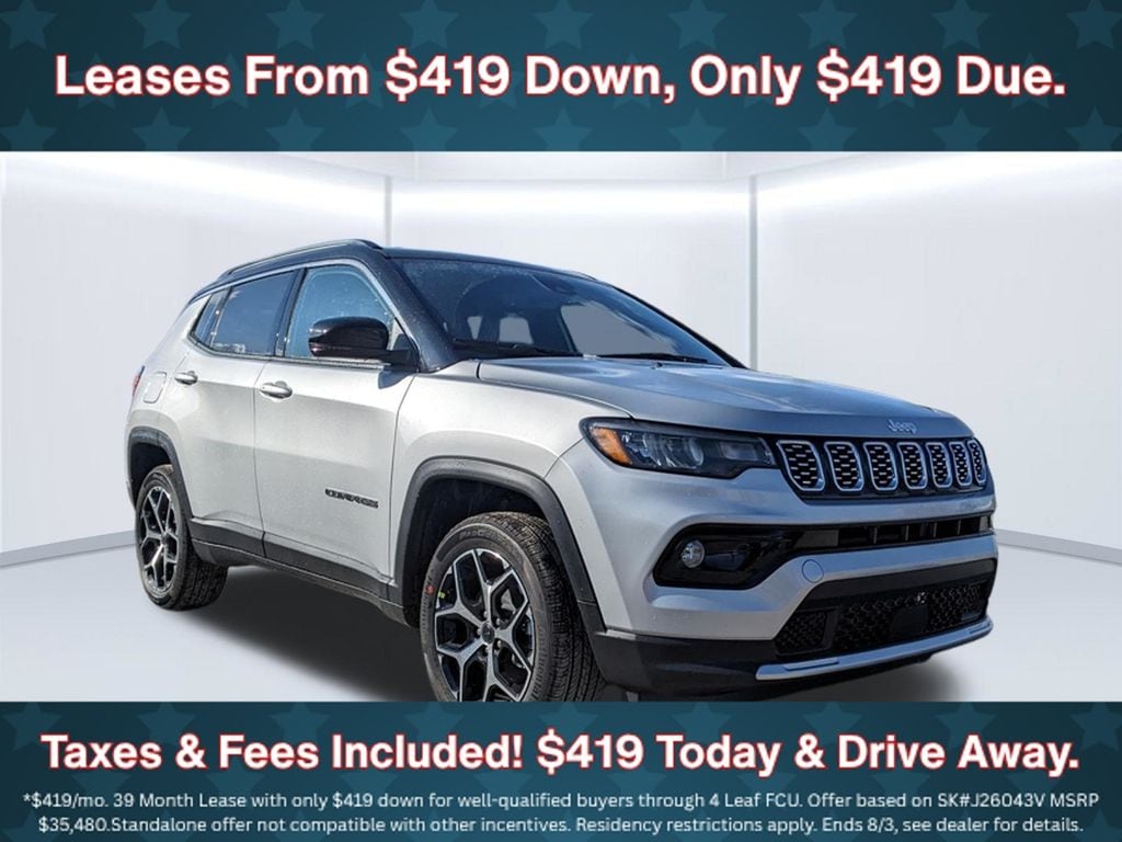 New 2026 Jeep Compass Limited Sport Utility
