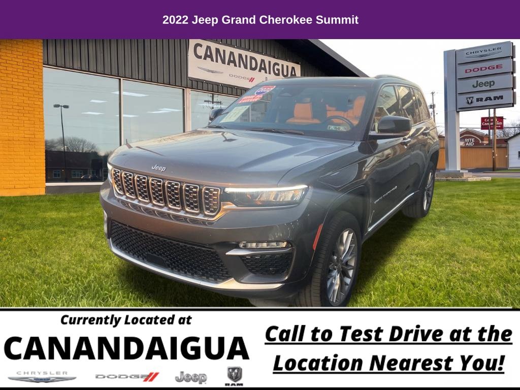 Used 2022 Jeep Grand Cherokee Summit SUV