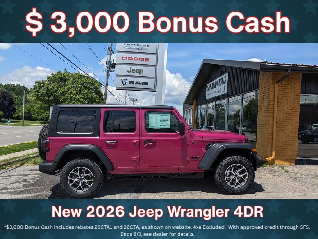 New 2026 Jeep Wrangler Sport S Sport Utility