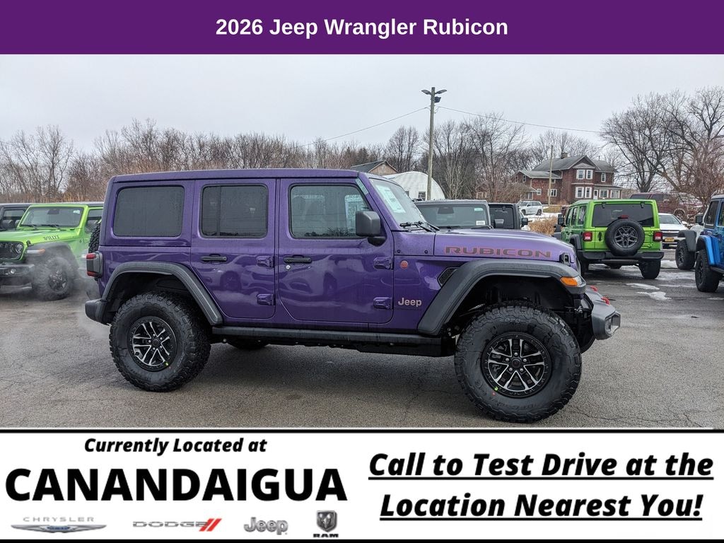 New 2026 Jeep Wrangler Rubicon Sport Utility