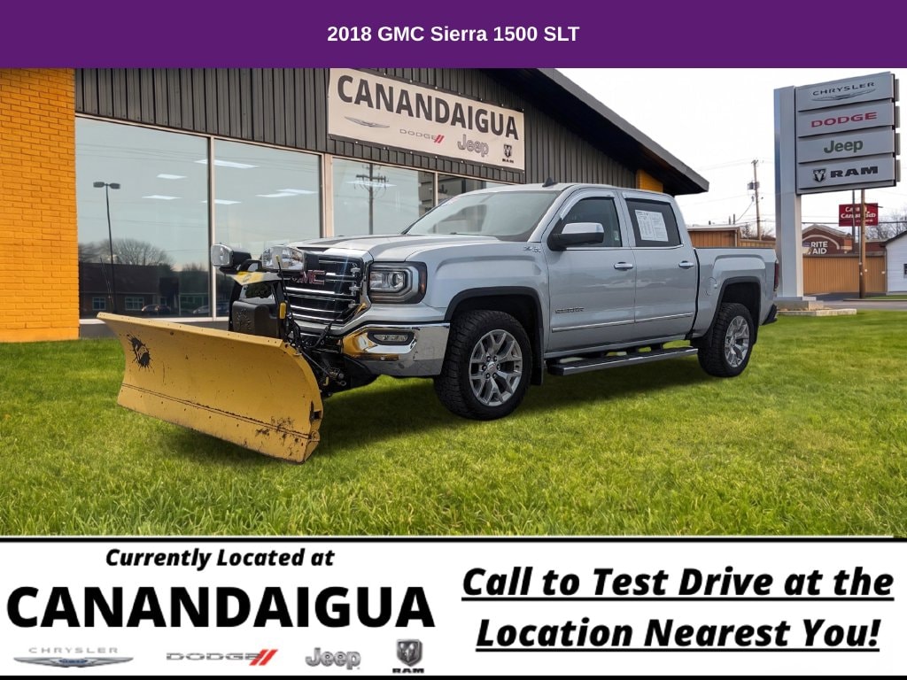 Used 2018 GMC Sierra 1500 SLT Truck Crew Cab