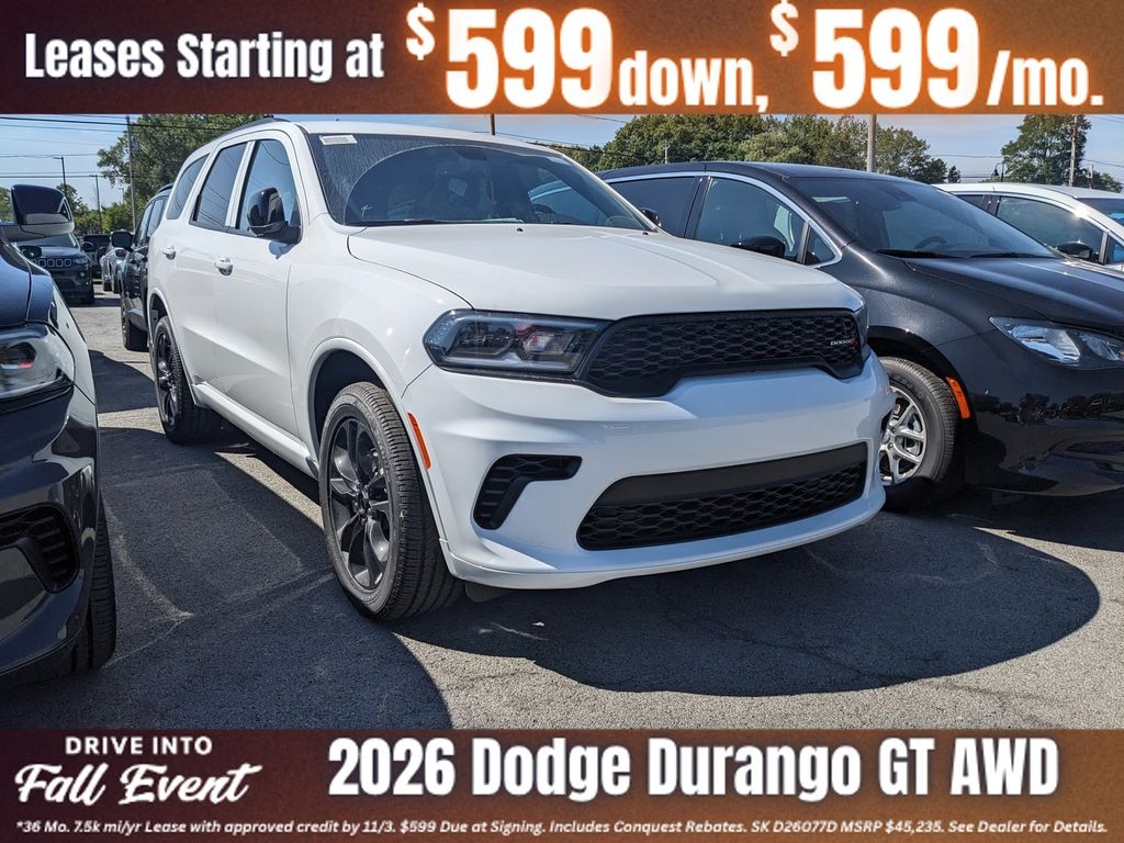 New 2026 Dodge Durango GT Sport Utility