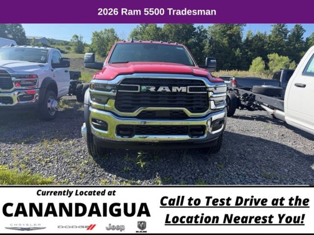 New 2026 Ram 5500HD Tradesman Pickup