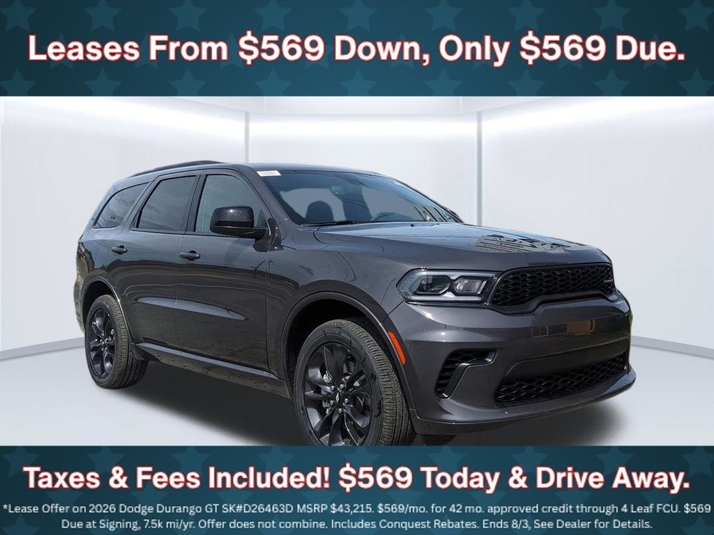 New 2026 Dodge Durango GT Sport Utility