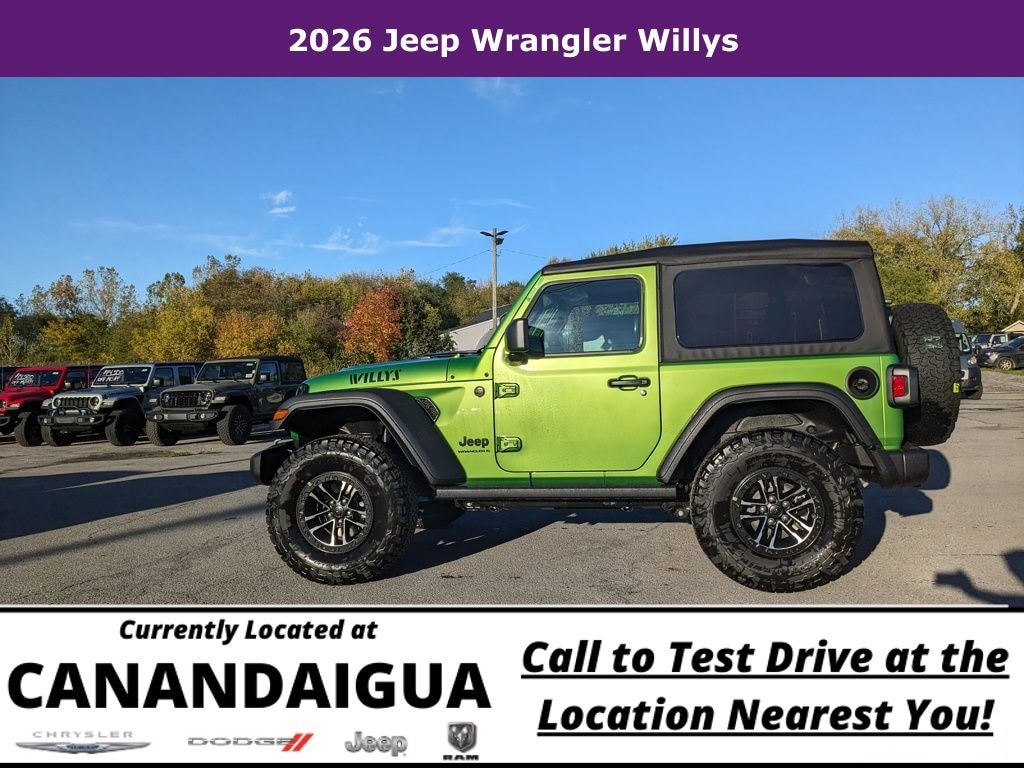 New 2026 Jeep Wrangler Willys Sport Utility
