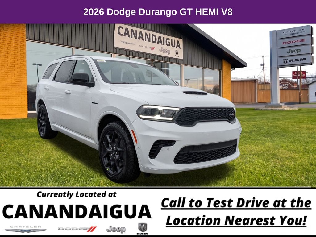 New 2026 Dodge Durango GT Hemi V8 Sport Utility
