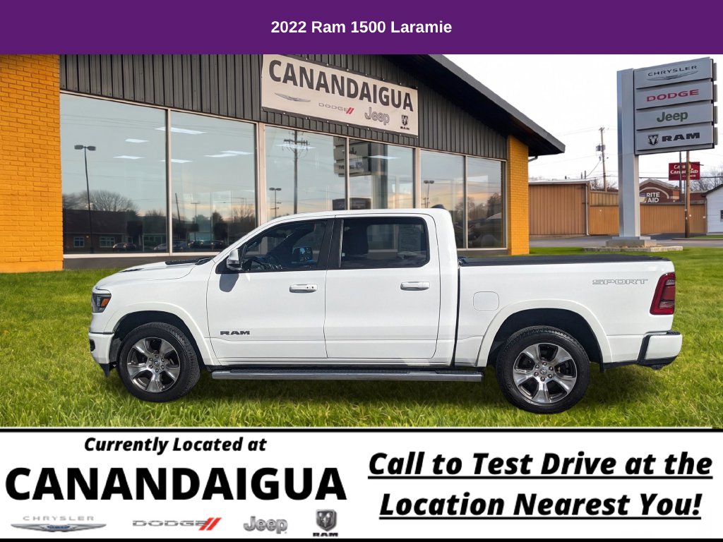 Used 2022 Ram 1500 Laramie Truck Crew Cab