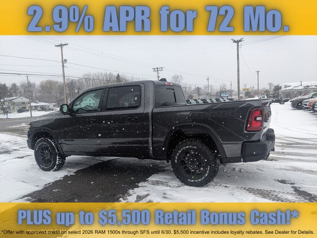 New 2026 Ram 1500 Rebel Pickup