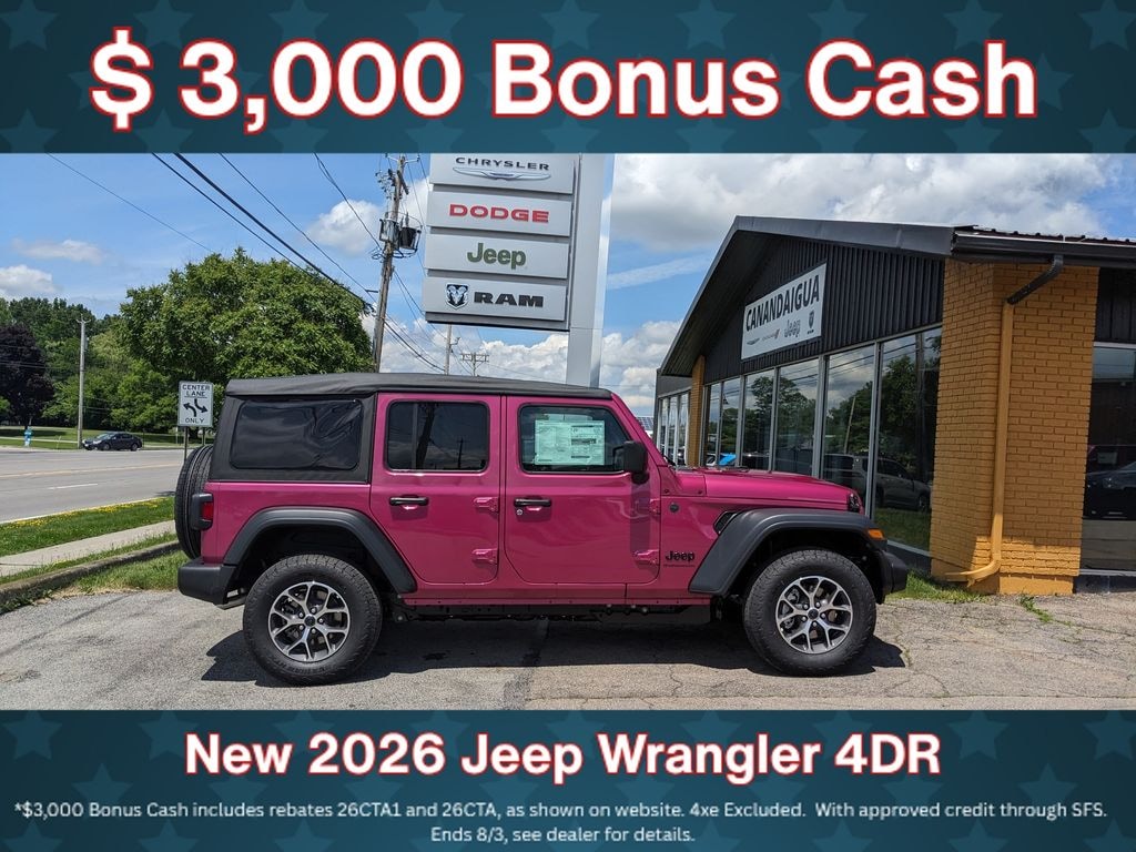 New 2026 Jeep Wrangler Sport S Sport Utility