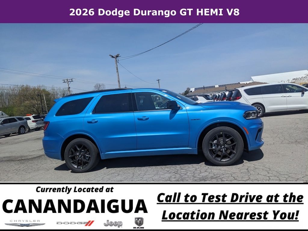 New 2026 Dodge Durango GT Hemi V8 Sport Utility