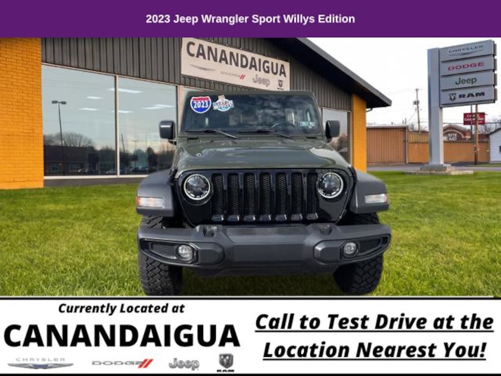 Used 2023 Jeep Wrangler Sport SUV