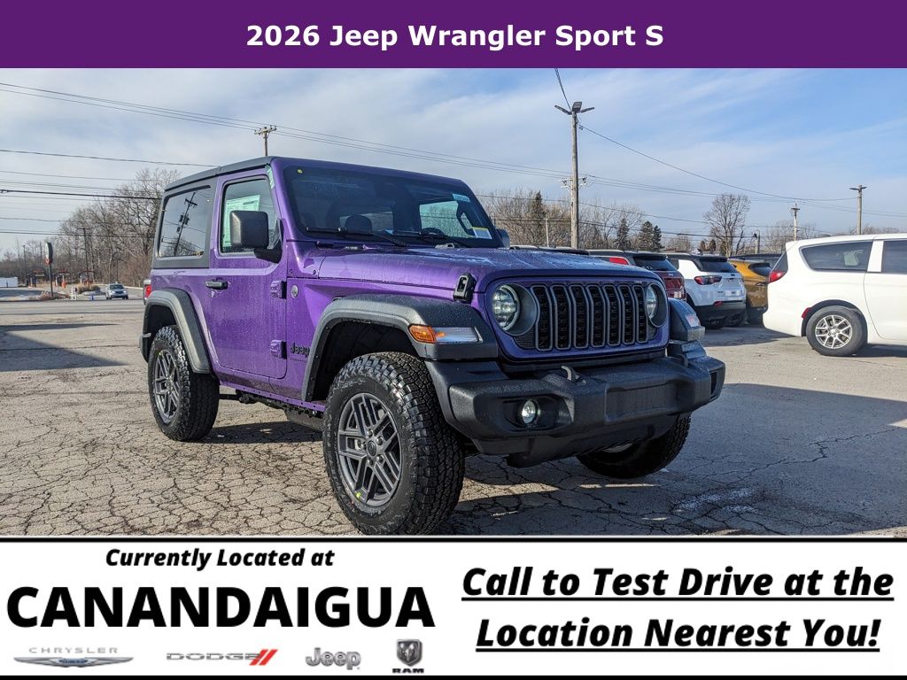 2026 Jeep Wrangler 2-Door Sport S's photo