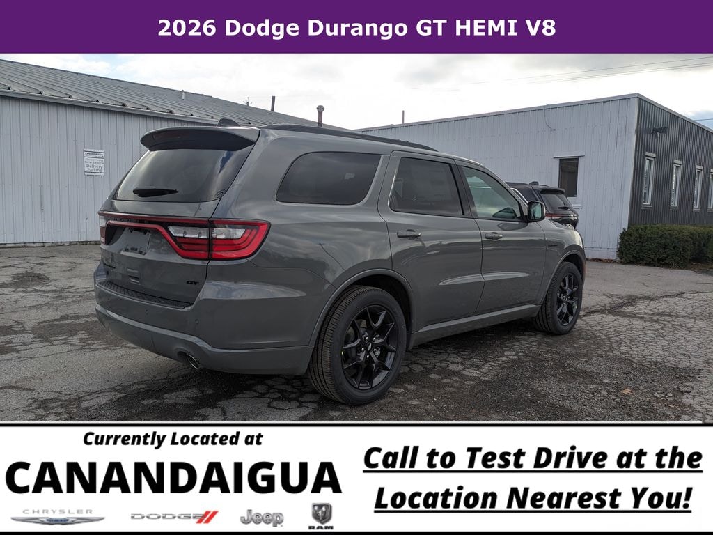 New 2026 Dodge Durango GT Hemi V8 Sport Utility