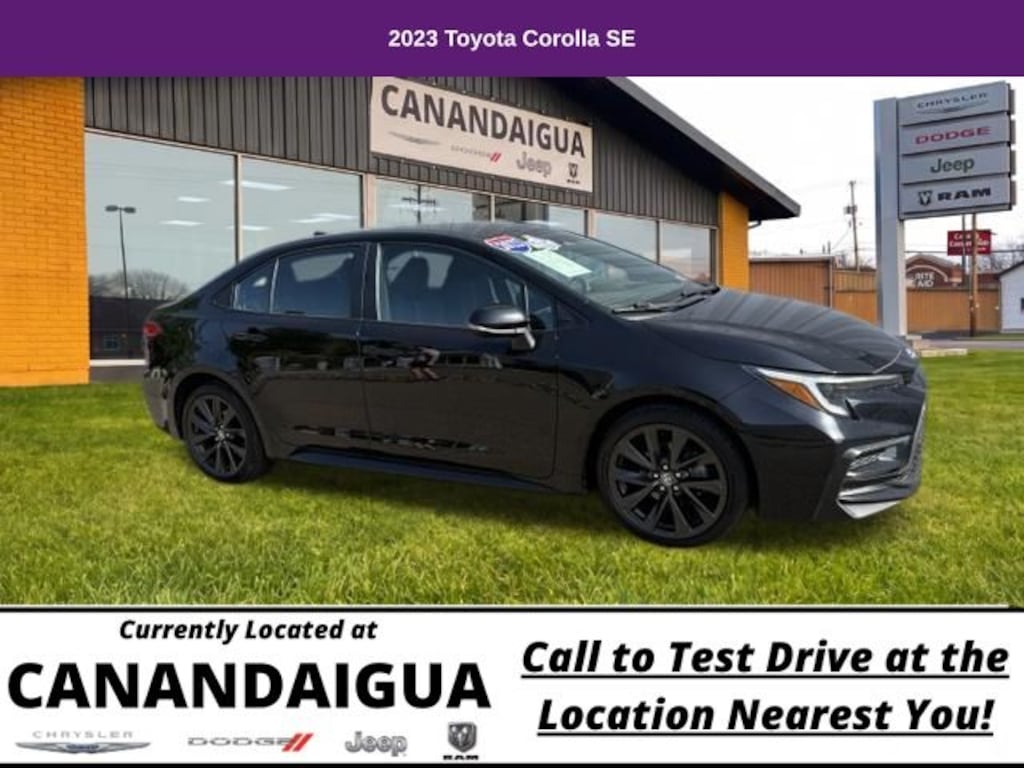 Used 2023 Toyota Corolla SE Sedan