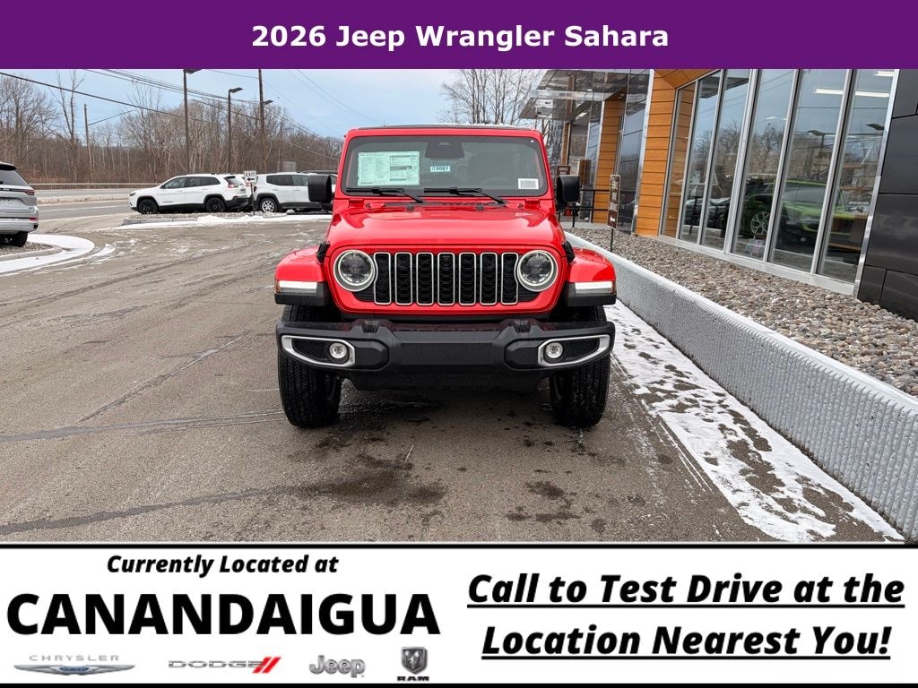 New 2026 Jeep Wrangler Sahara Sport Utility