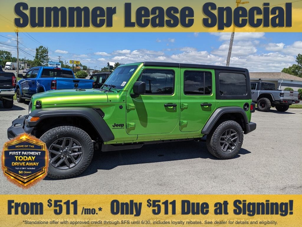 New 2026 Jeep Wrangler Sport S Sport Utility