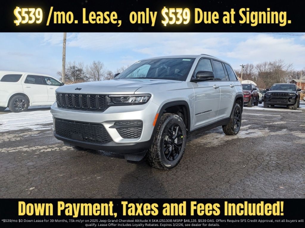 New 2025 Jeep Grand Cherokee Altitude X Sport Utility