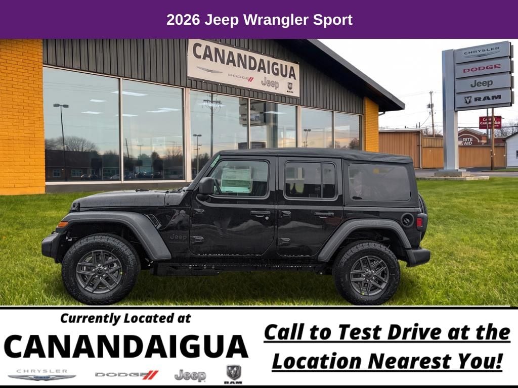 New 2026 Jeep Wrangler Sport Sport Utility