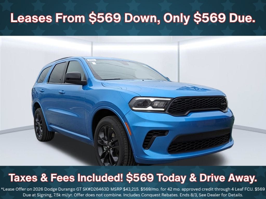 New 2026 Dodge Durango GT Sport Utility