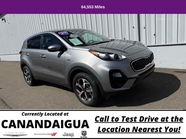 Used 2020 Kia Sportage LX with VIN KNDPMCACXL7705476 for sale in Canandaigua, NY