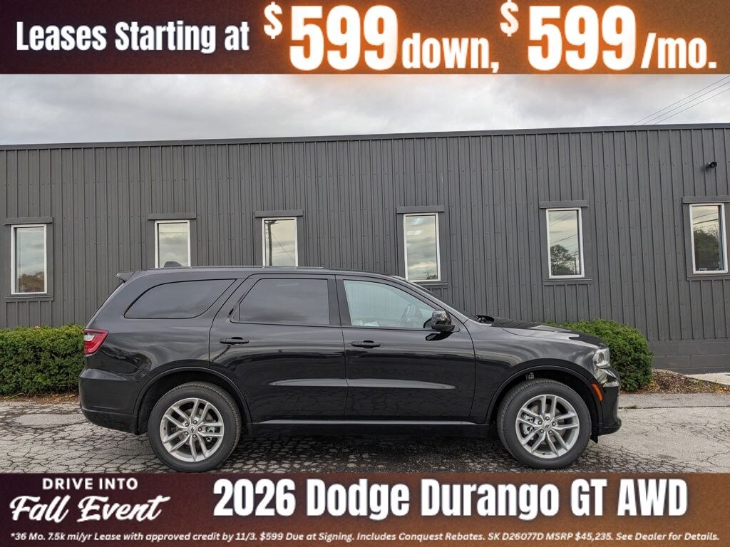 New 2026 Dodge Durango GT Sport Utility