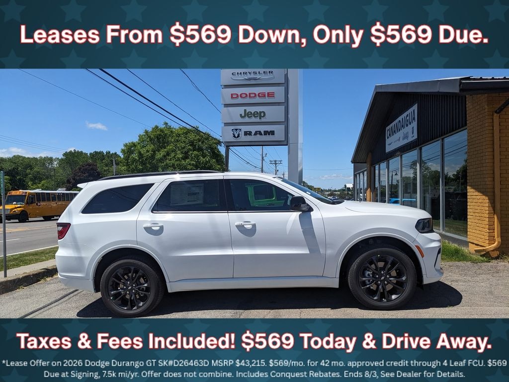 New 2026 Dodge Durango GT Sport Utility