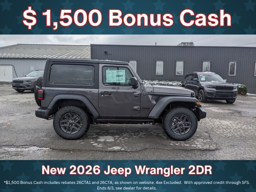 New 2026 Jeep Wrangler Sport S Sport Utility