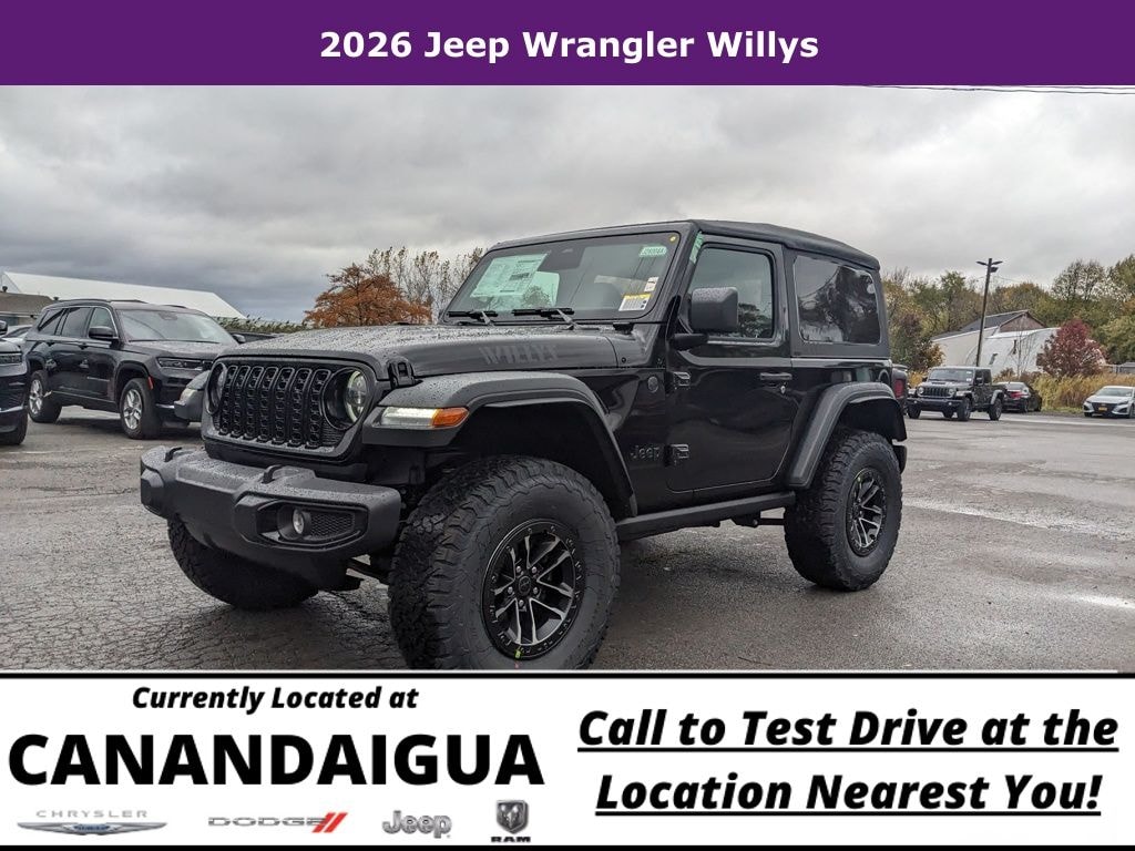 New 2026 Jeep Wrangler Willys Sport Utility