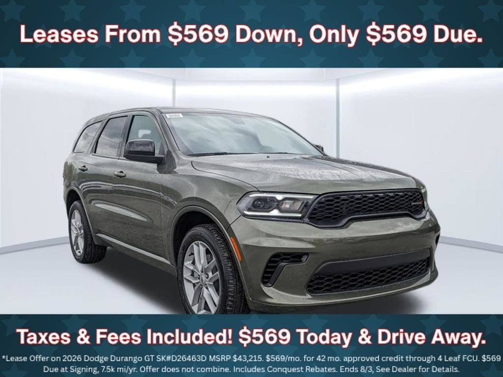 New 2026 Dodge Durango GT Sport Utility