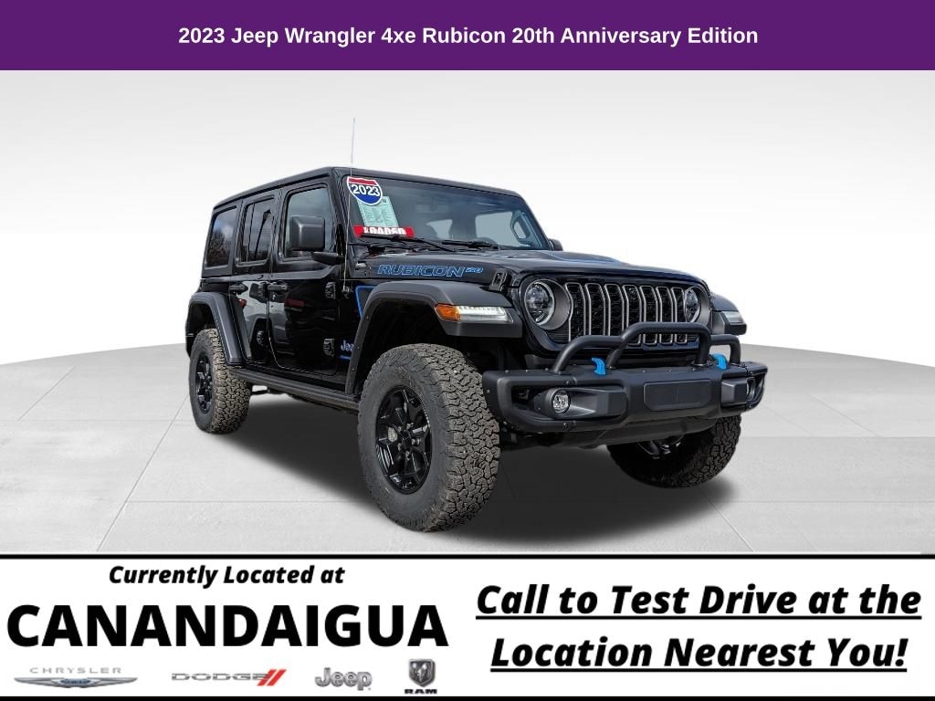 Used 2023 Jeep Wrangler 4xe Rubicon SUV