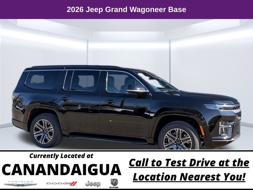 New 2026 Jeep Grand Wagoneer Sport Utility