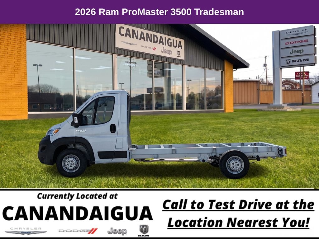 New 2026 Ram Promaster 3500 Cutaway Low Roof