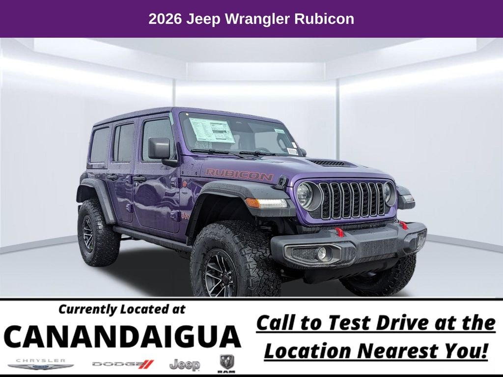 New 2026 Jeep Wrangler Rubicon Sport Utility
