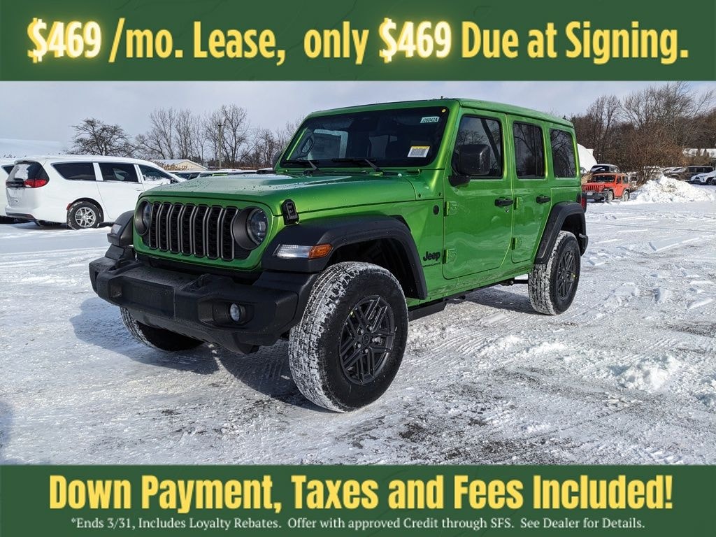 New 2026 Jeep Wrangler Sport S Sport Utility