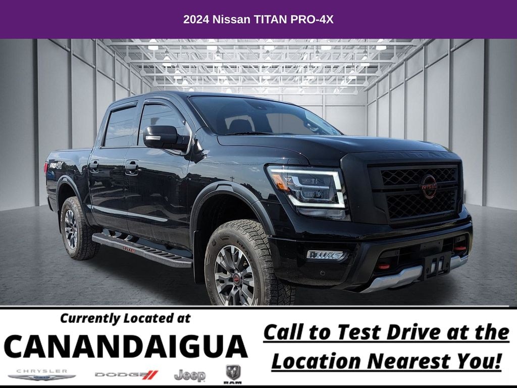 Used 2024 Nissan Titan PRO-4X Truck Crew Cab