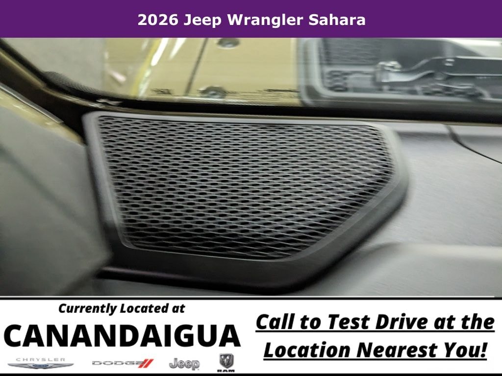 New 2026 Jeep Wrangler Sahara Sport Utility