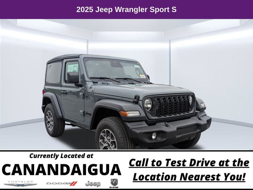 New 2025 Jeep Wrangler Sport S Sport Utility