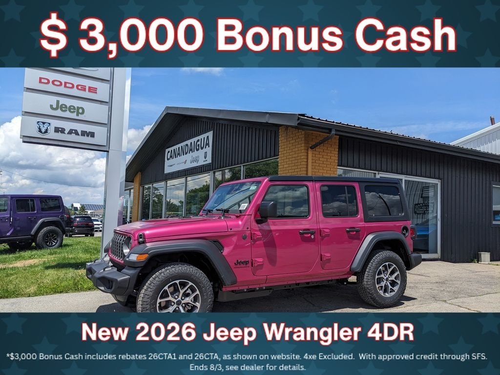 New 2026 Jeep Wrangler Sport S Sport Utility