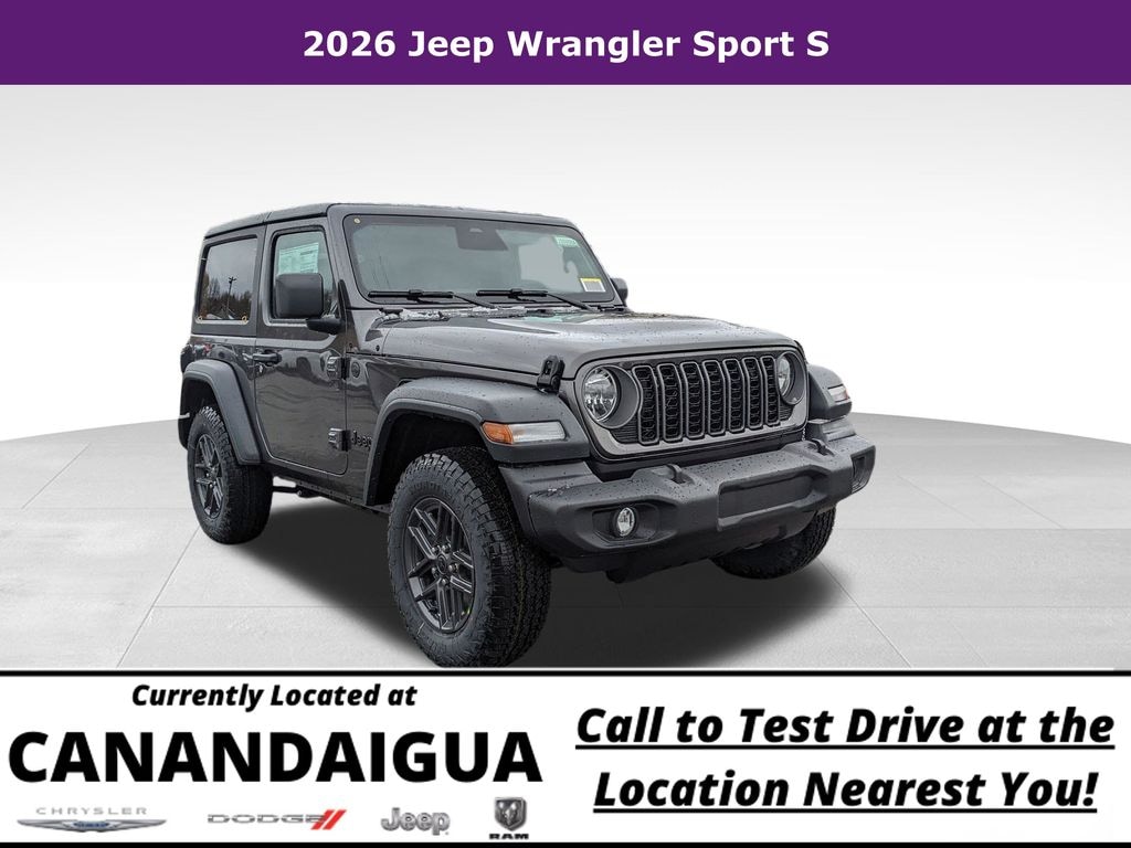 New 2026 Jeep Wrangler Sport S Sport Utility