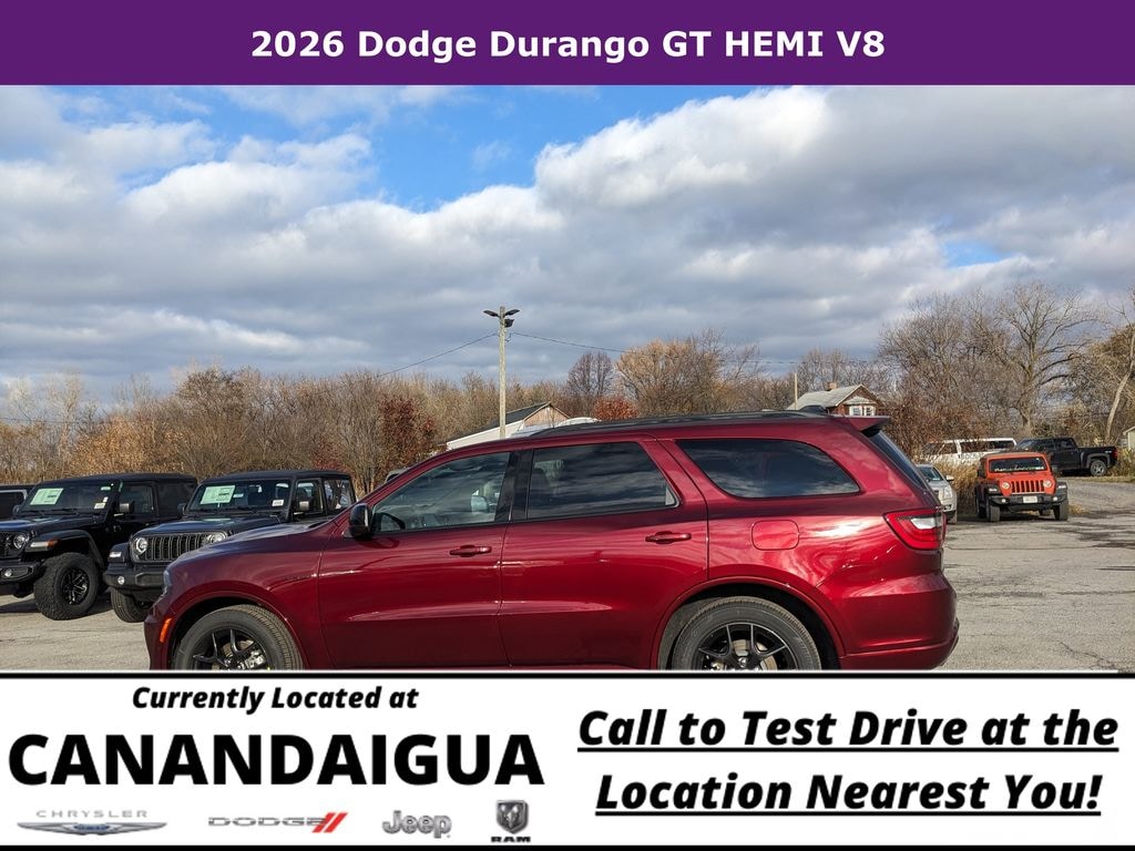 New 2026 Dodge Durango GT Hemi V8 Sport Utility
