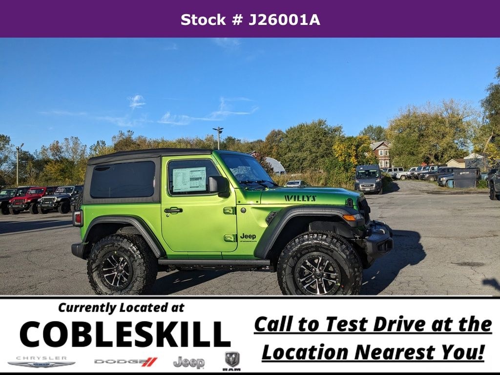 New 2026 Jeep Wrangler Willys Sport Utility