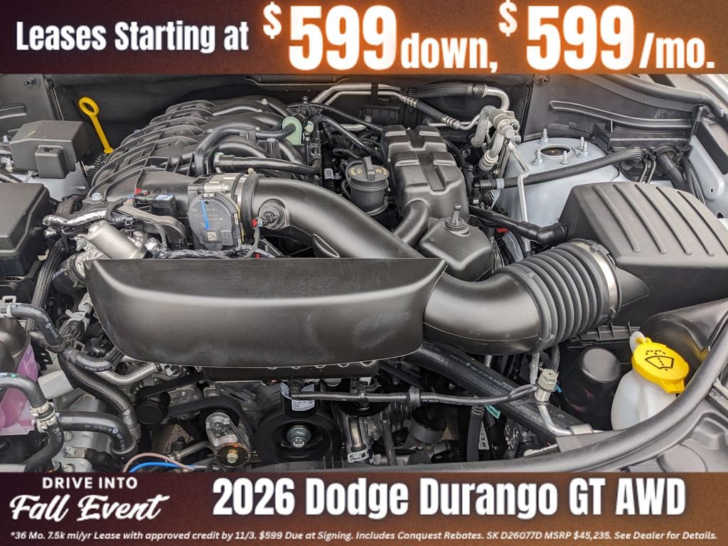 New 2026 Dodge Durango GT Sport Utility