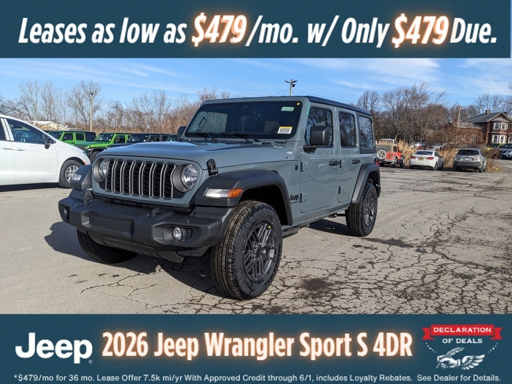 New 2026 Jeep Wrangler Sport S Sport Utility
