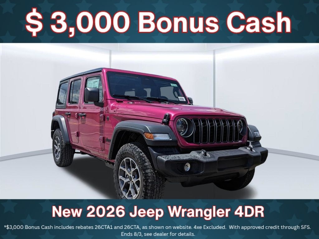 New 2026 Jeep Wrangler Sport S Sport Utility