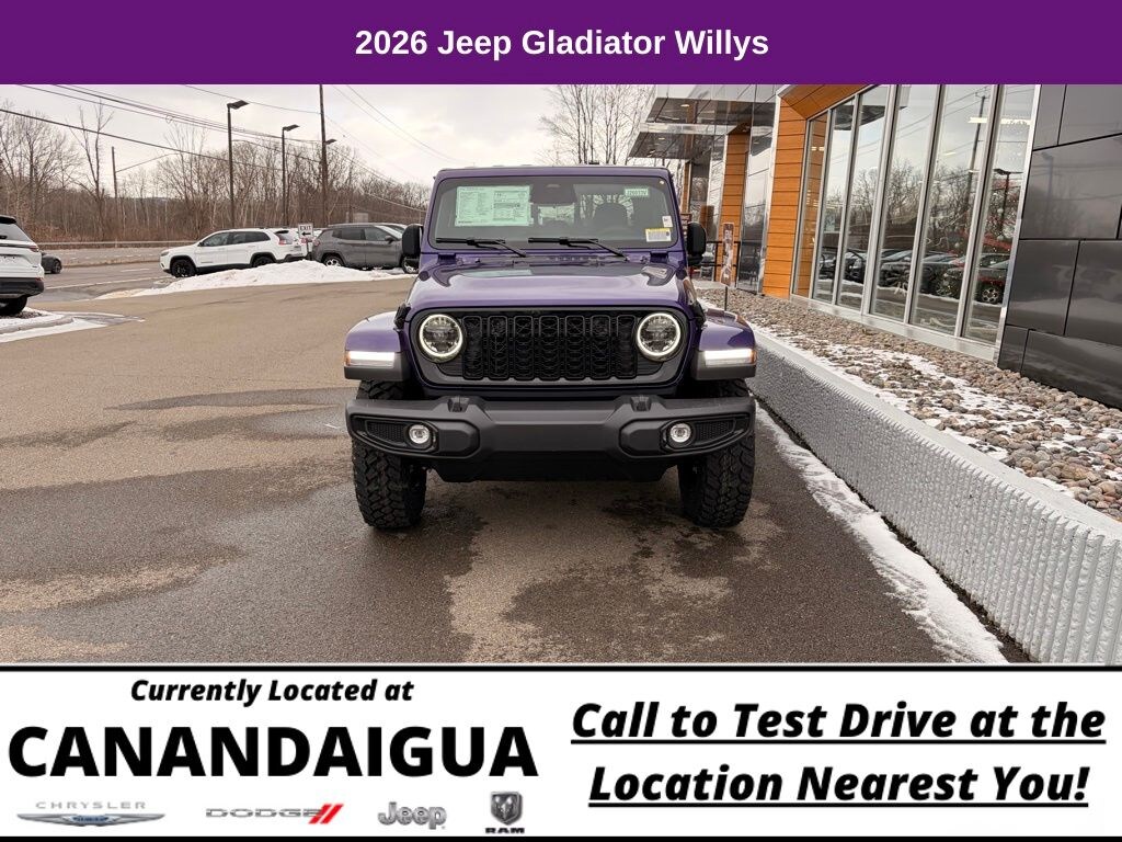 New 2026 Jeep Gladiator Willys Pickup