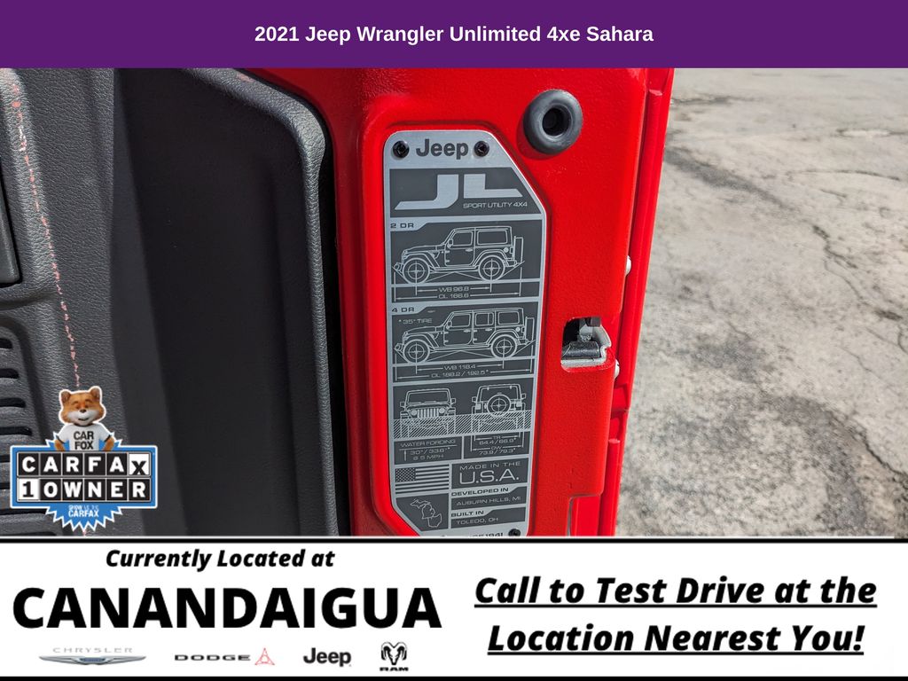 2021 Jeep Wrangler Unlimited Sahara 4XE - Photo 28